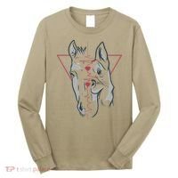 Horse And Dog Heartbeat Long Sleeve Shirt thumb 0