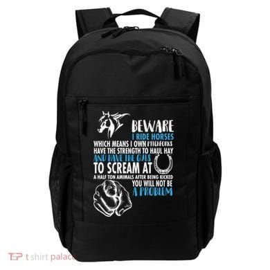 Horse Back Rider Backpack