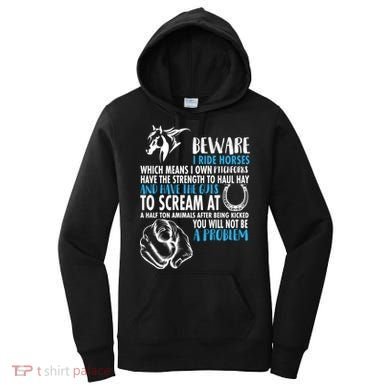 Horse Back Rider Women's Hoodie