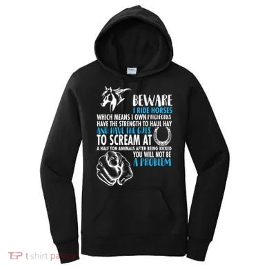 Horse Back Rider Women's Hoodie