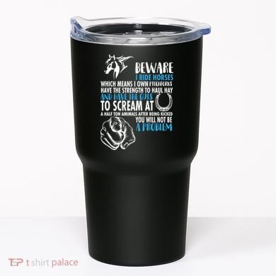 Horse Back Rider Tumbler