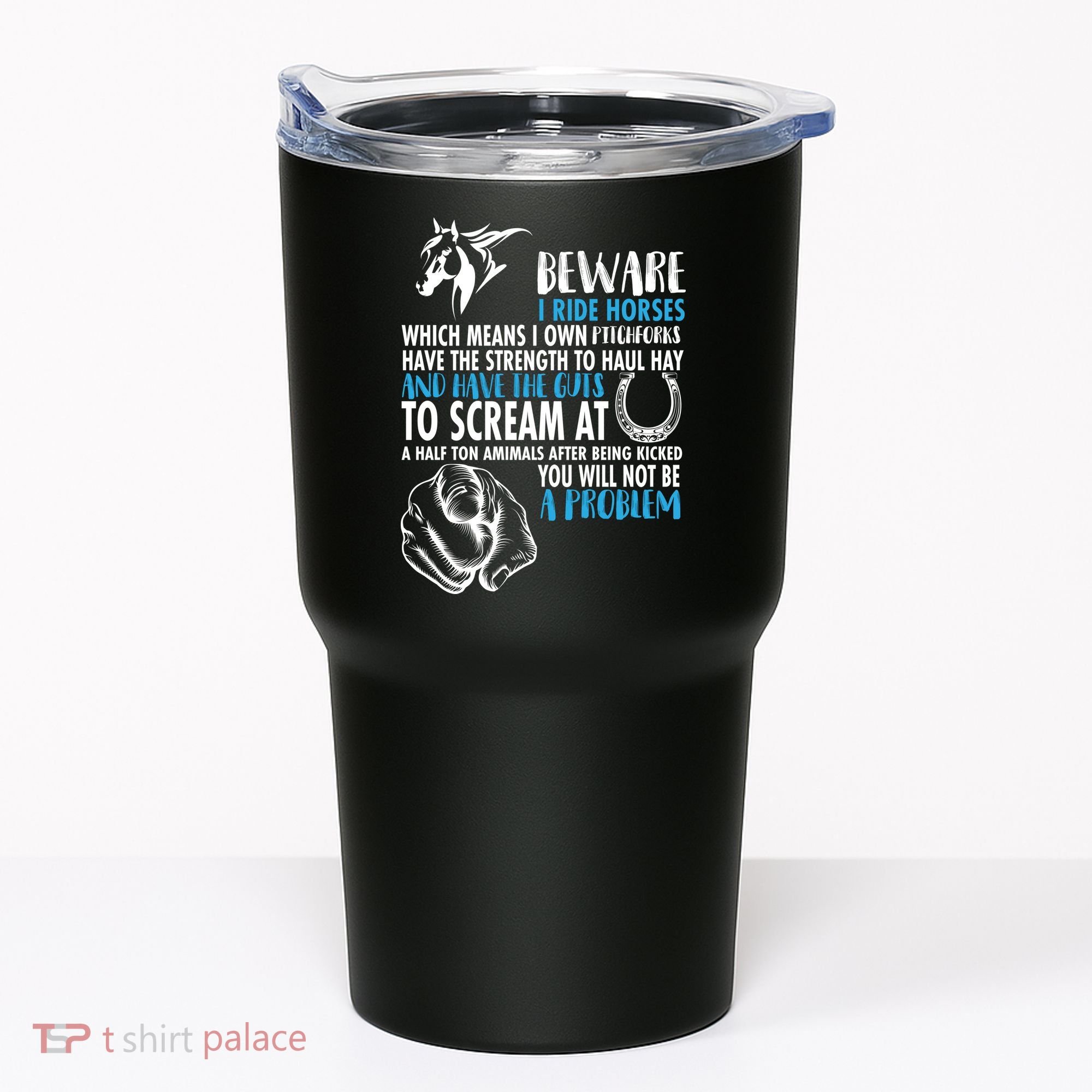 Horse Back Rider Tumbler