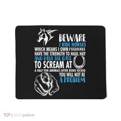 Horse Back Rider Mousepad