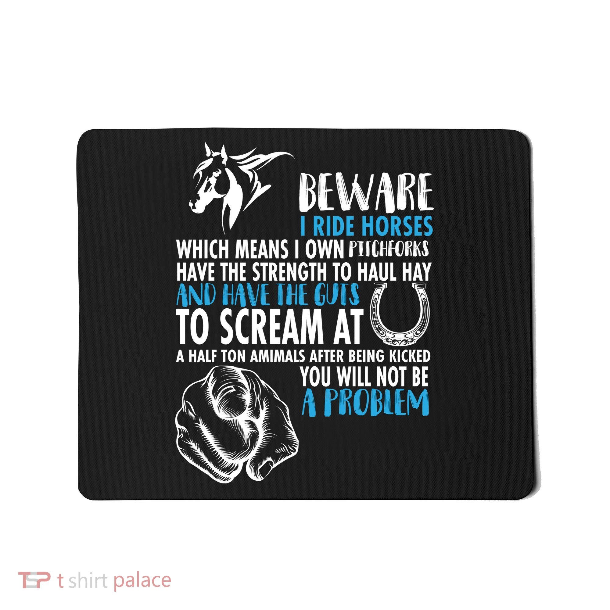 Horse Back Rider Mousepad