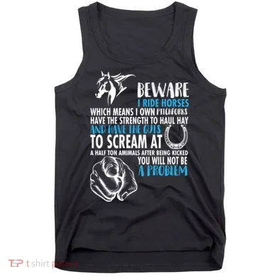 Horse Back Rider Tank Top