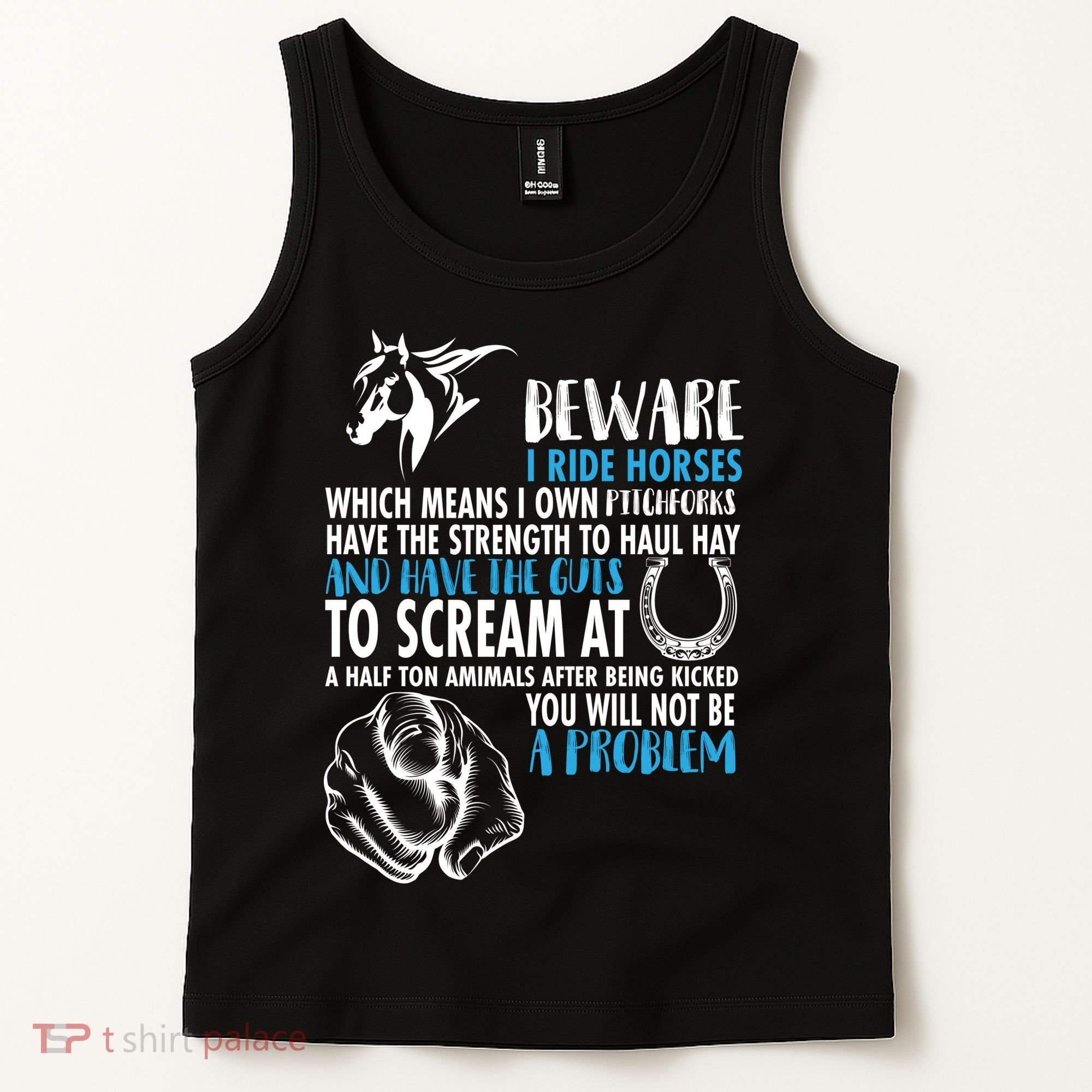 Horse Back Rider Tank Top