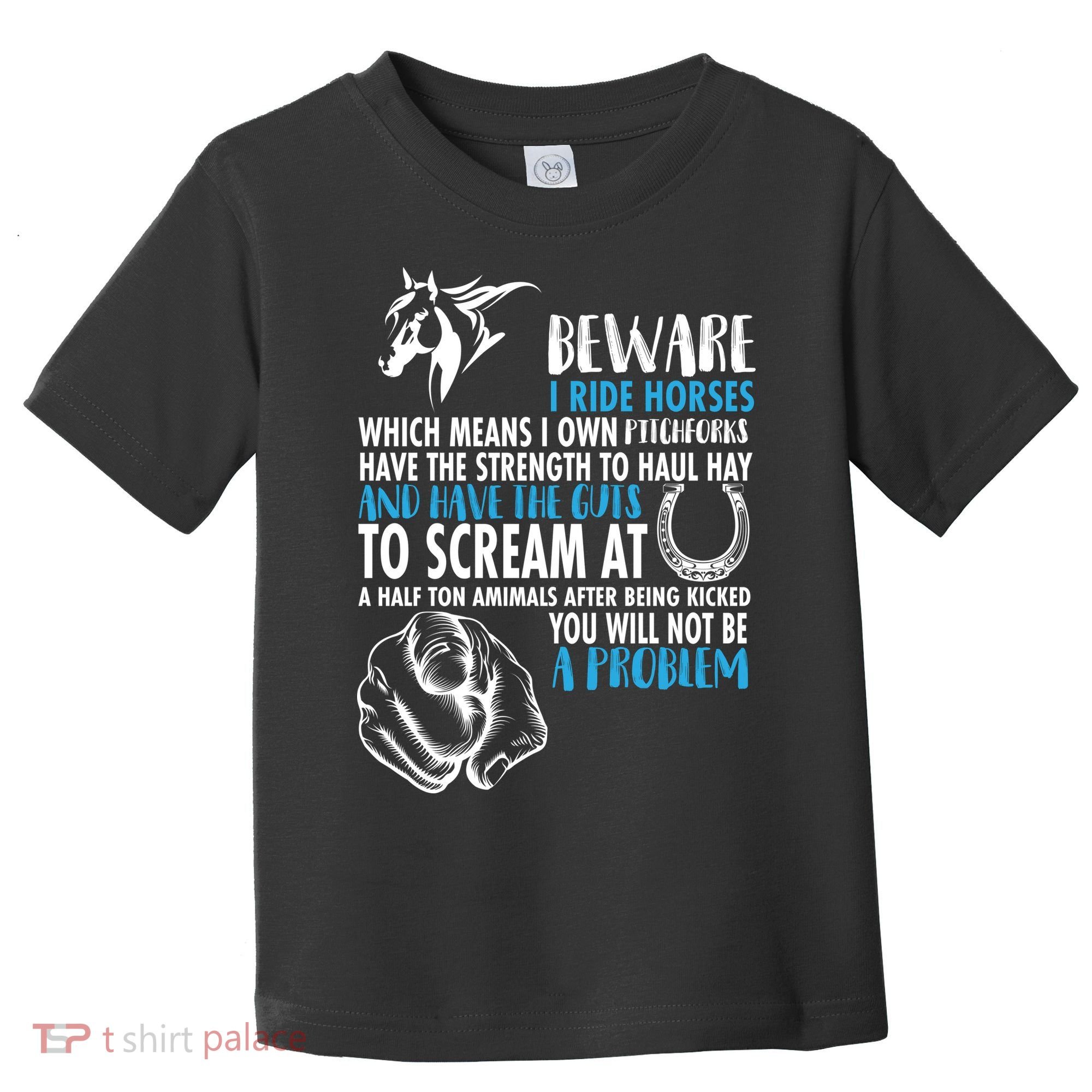 Horse Back Rider Toddler T-Shirt