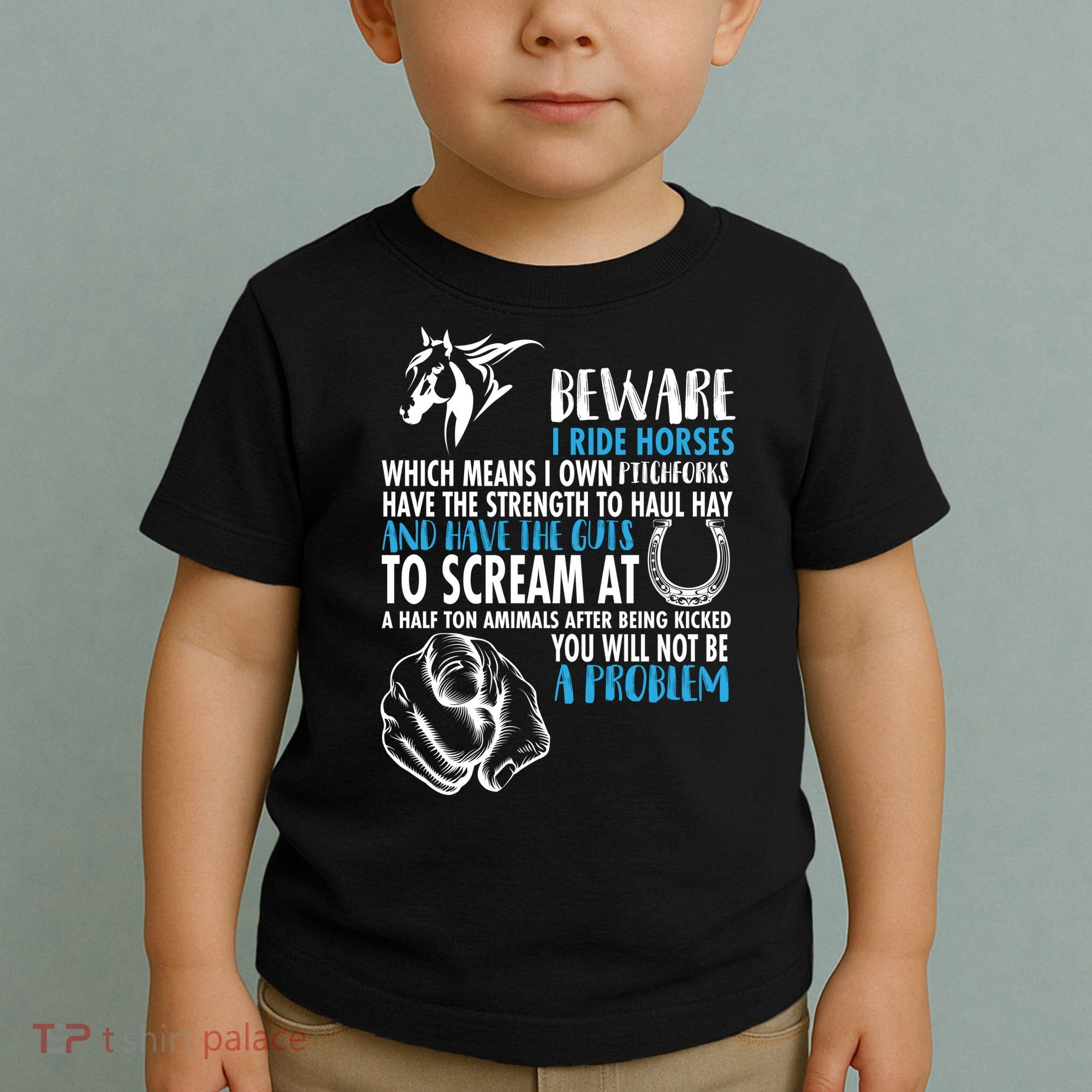 Horse Back Rider Toddler T-Shirt
