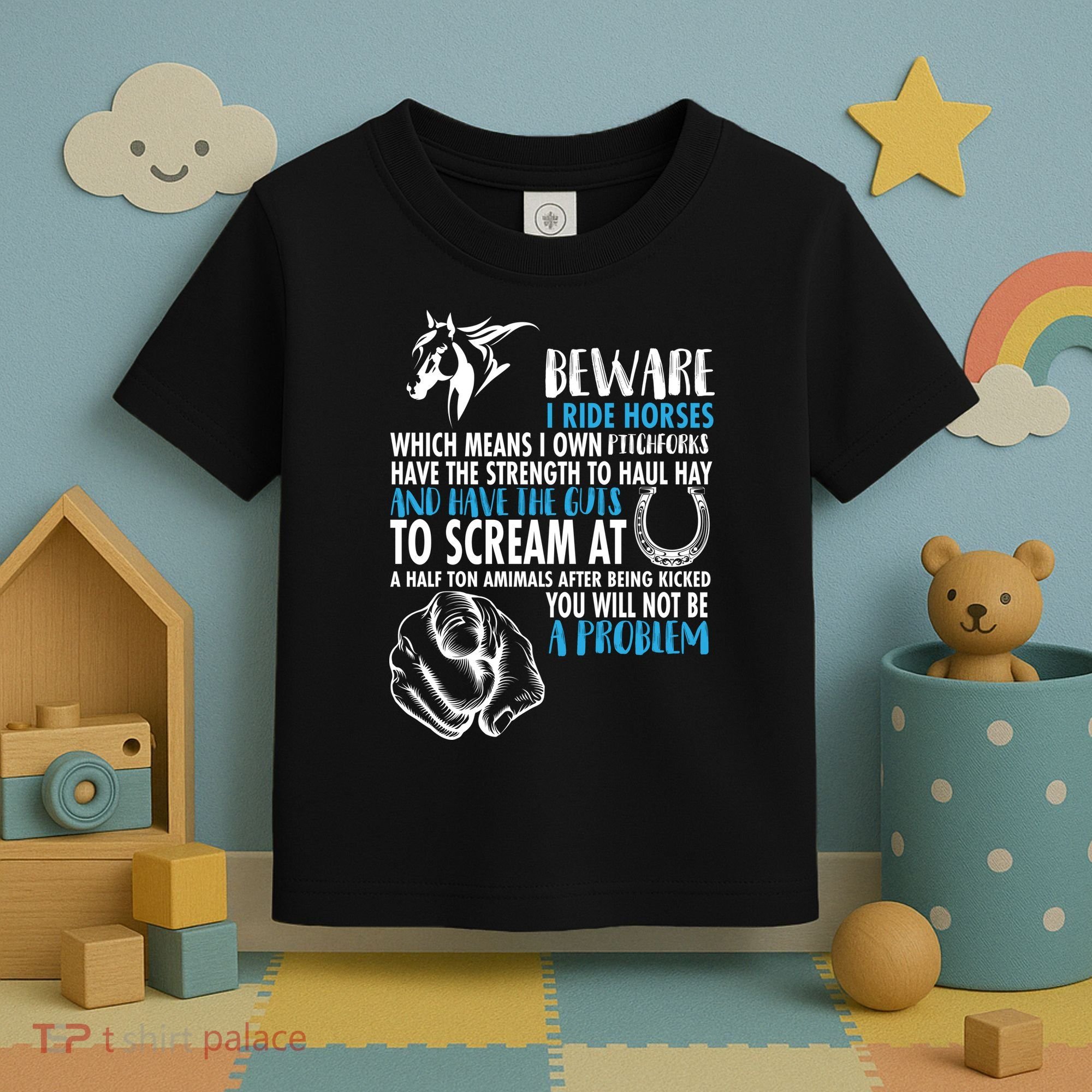 Horse Back Rider Toddler T-Shirt