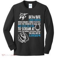 Horse Back Rider Kids Long Sleeve Shirt thumb 0