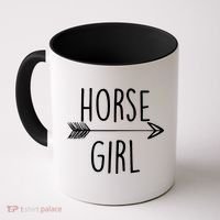 Horse Girl Coffee Mug thumb 0