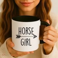 Horse Girl Coffee Mug thumb 3