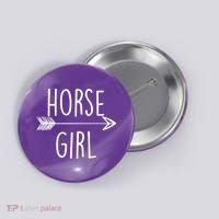 Horse Girl Button thumb 0
