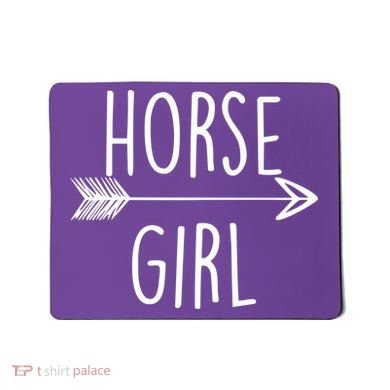 Horse Girl Mousepad