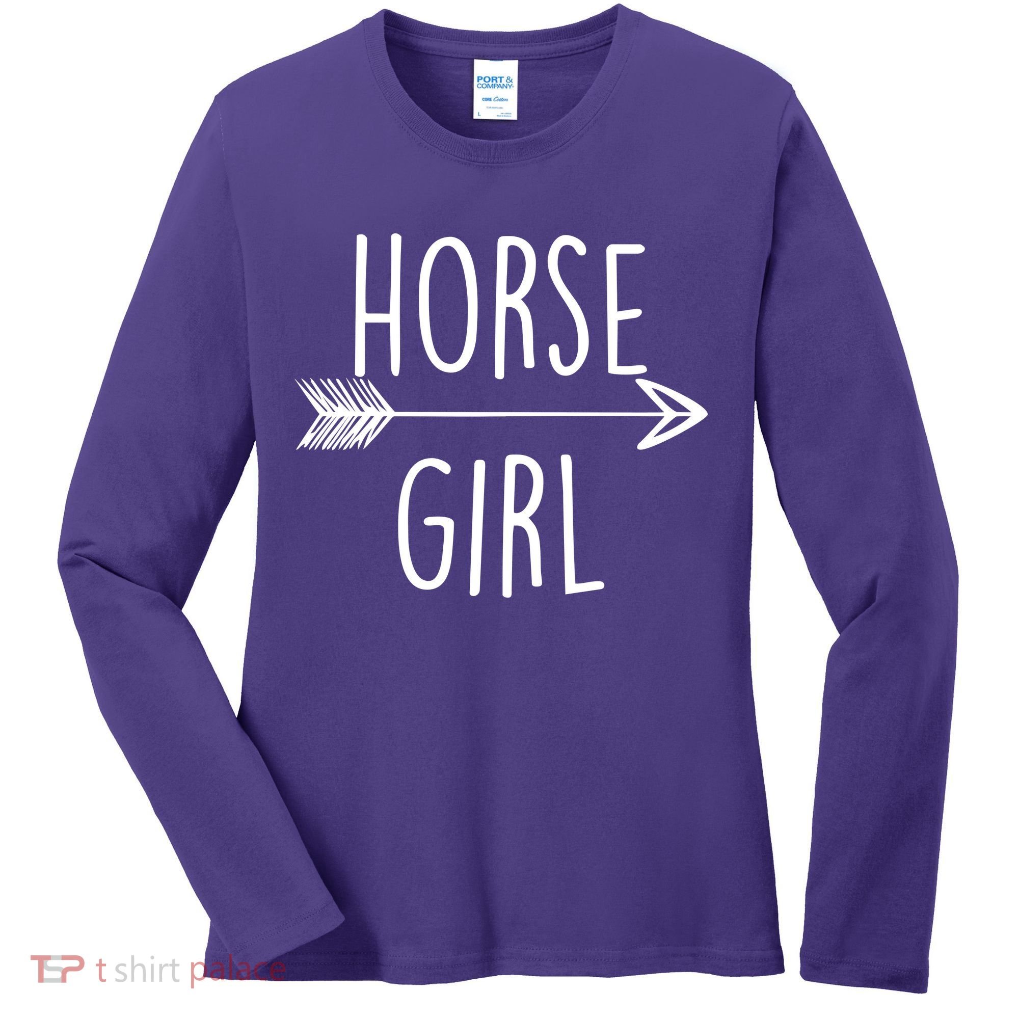 Horse Girl Women's Long Sleeve Shirt