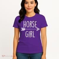 Horse Girl Women's T-Shirt thumb 4