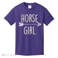 Horse Girl Kids T-Shirt thumb 0