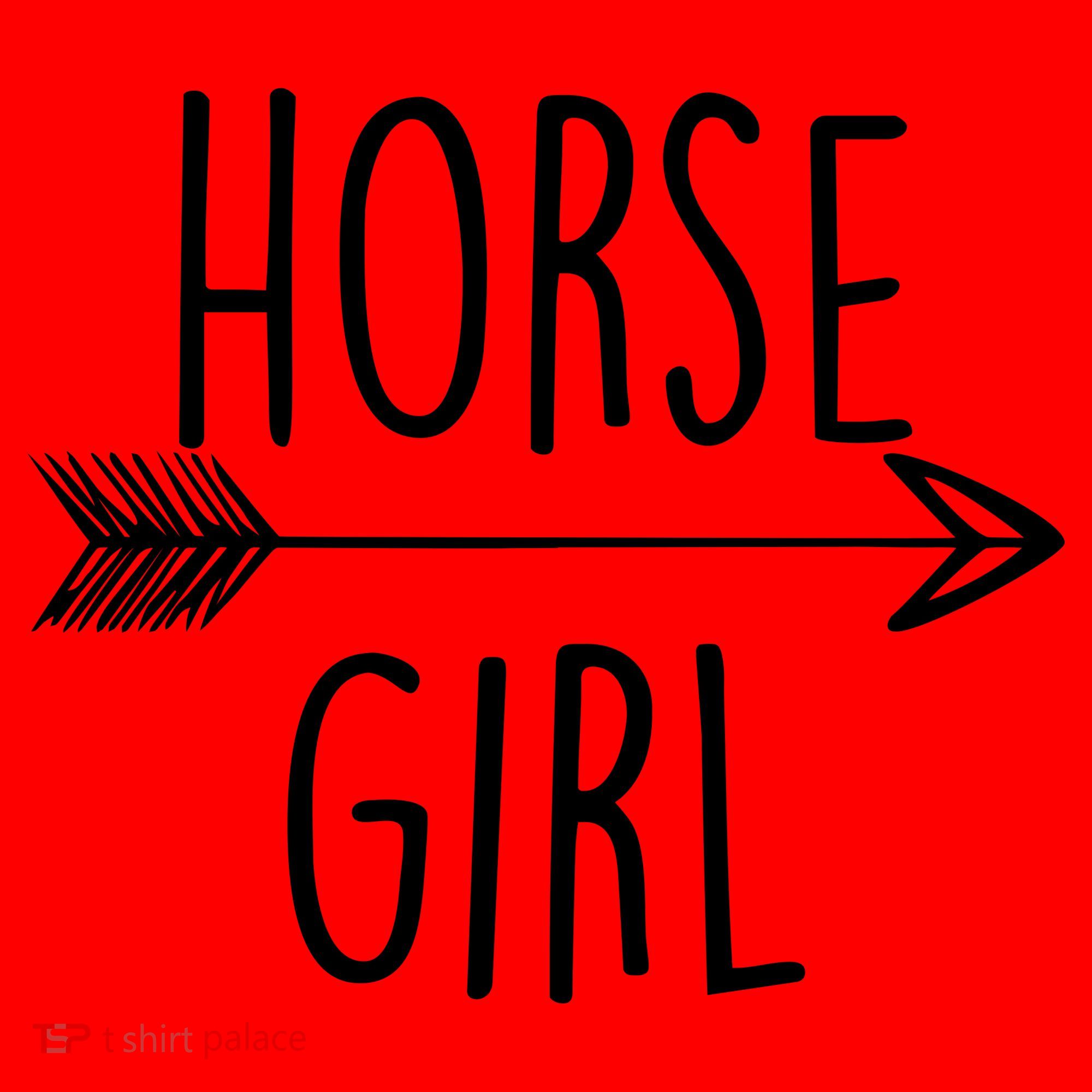 Horse Girl Santa Hat