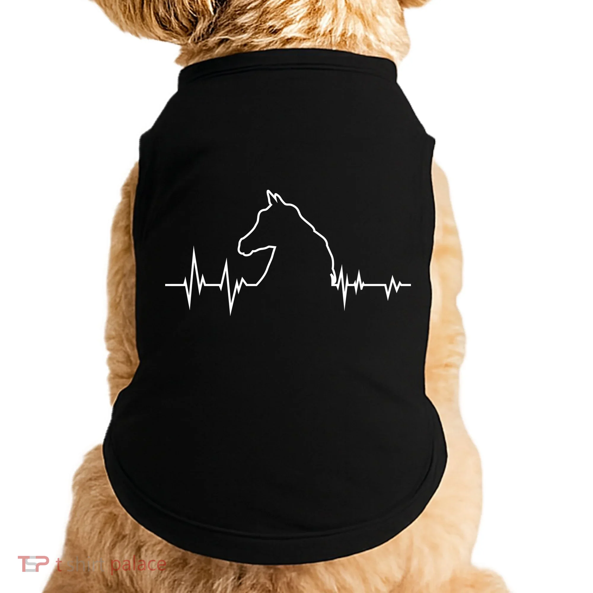 Horse Heart Beat Doggie Tank