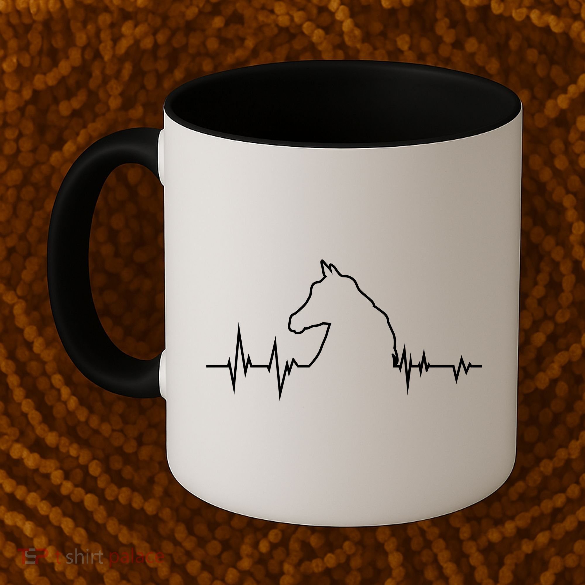 Horse Heart Beat Coffee Mug