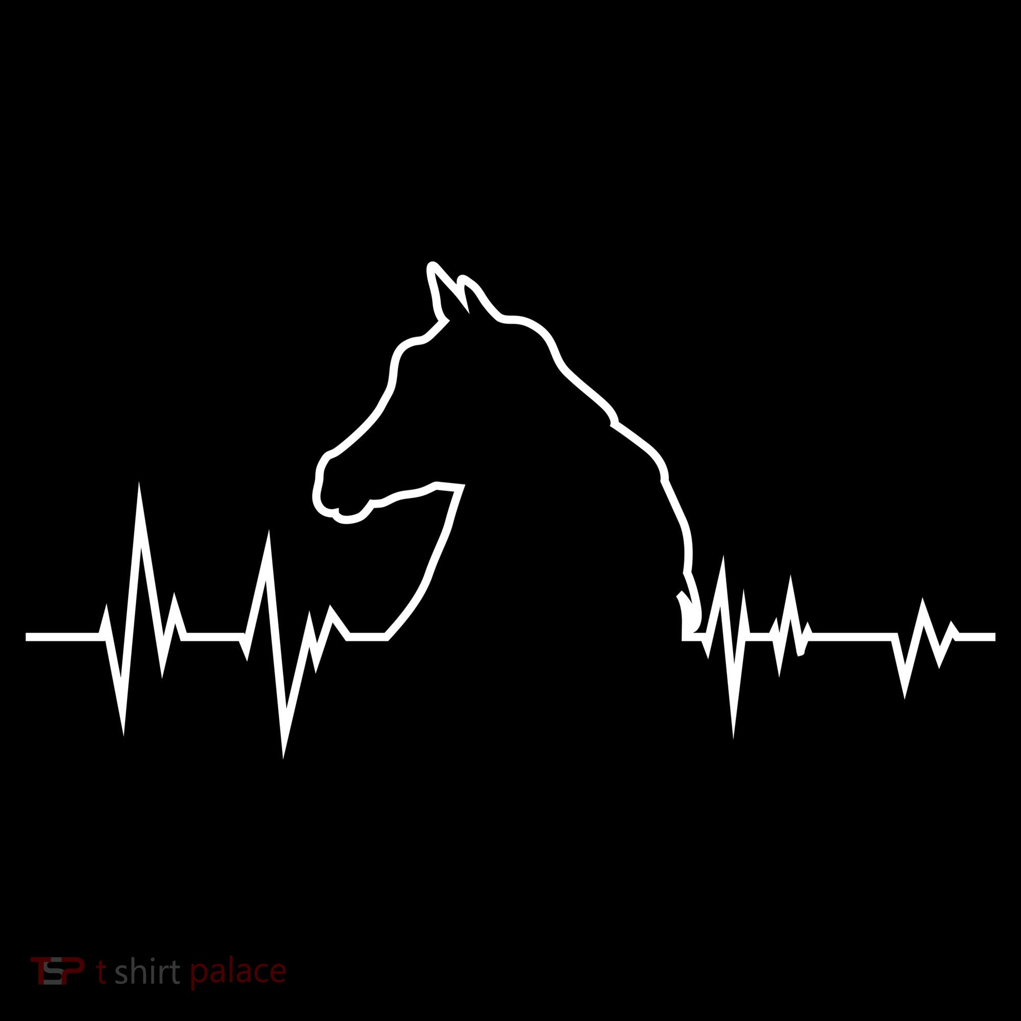 Horse Heart Beat Kids Sweatshirt