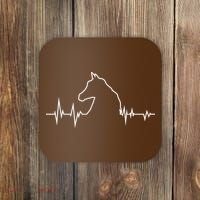 Horse Heart Beat Coaster thumb 0