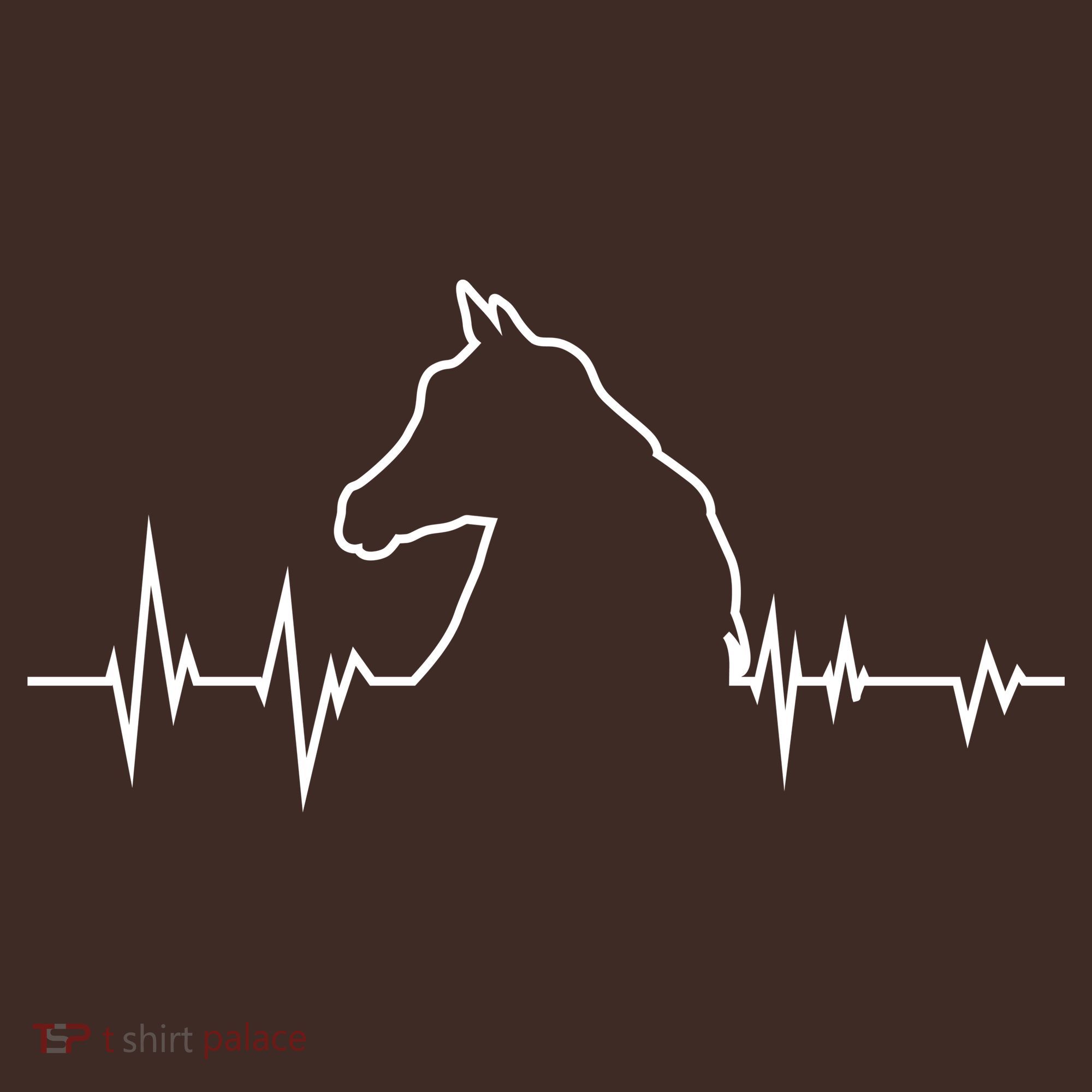Horse Heart Beat Coaster