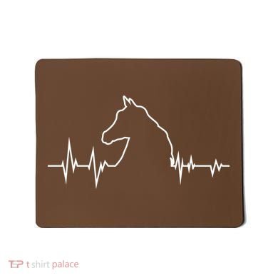 Horse Heart Beat Mousepad