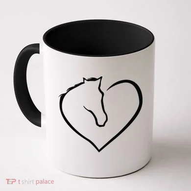 Horse Heart Logo Coffee Mug