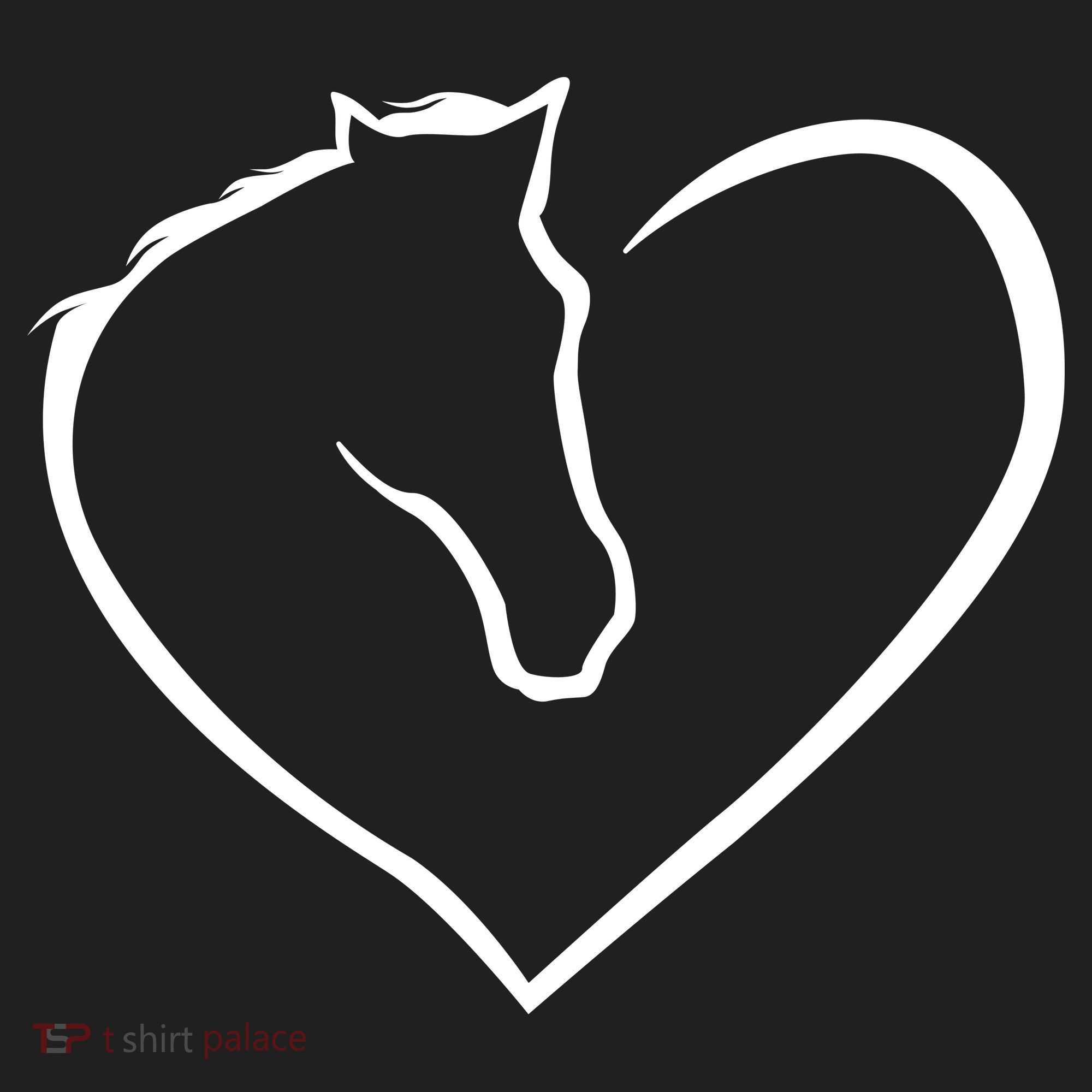 Horse Heart Logo Beanie