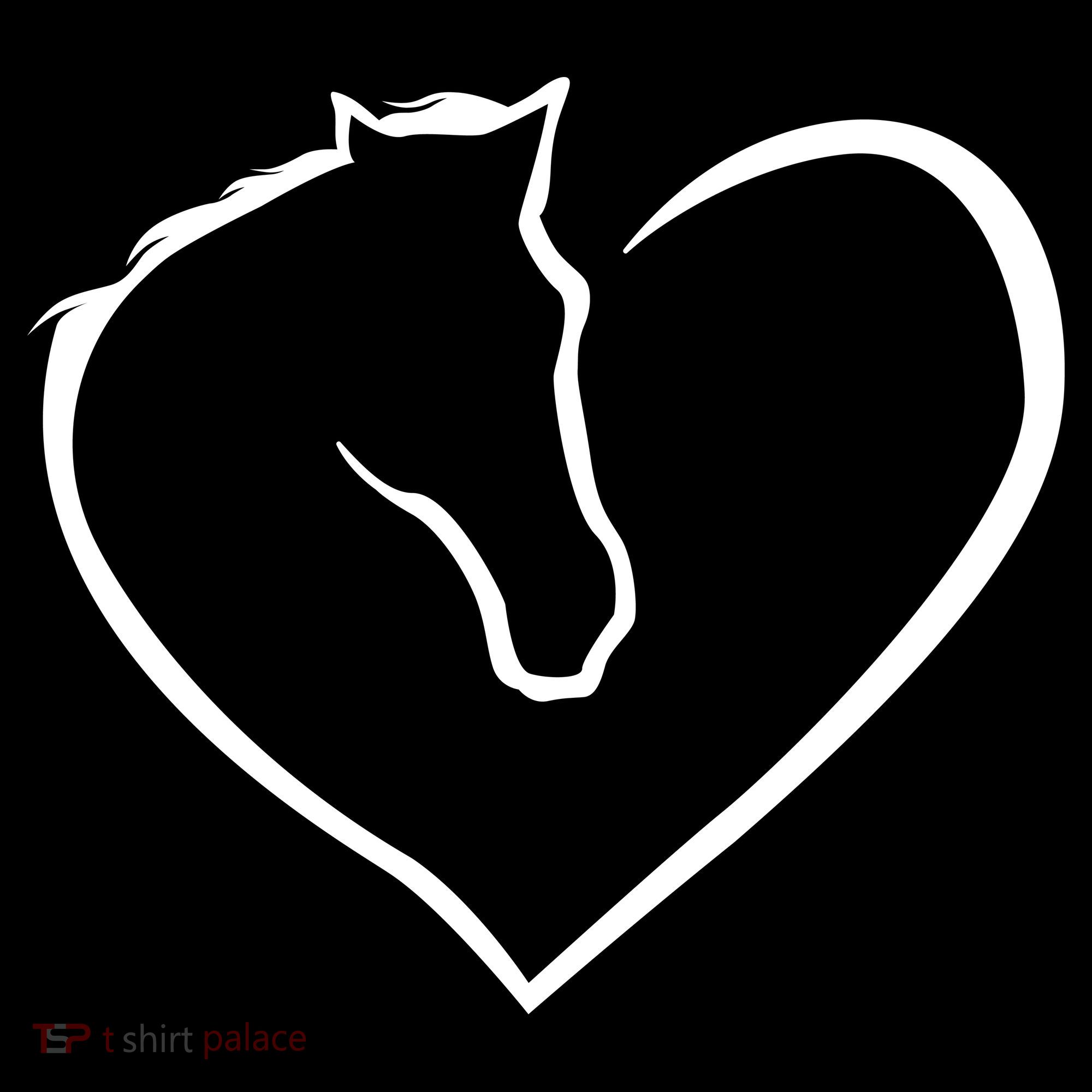 Horse Heart Logo Women's Hoodie