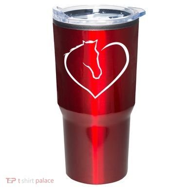 Horse Heart Logo Tumbler
