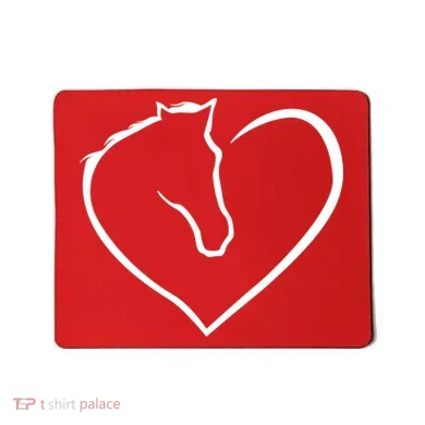 Horse Heart Logo Mousepad