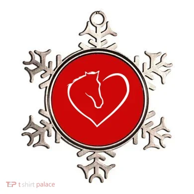 Horse Heart Logo Ornament