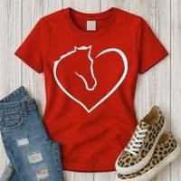 Horse Heart Logo Women's T-Shirt thumb 3