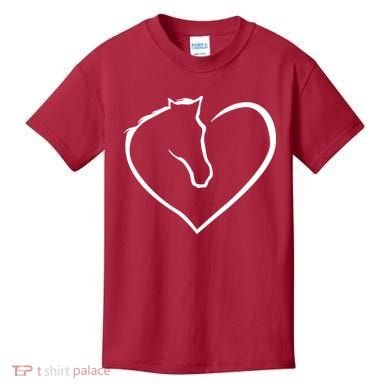 Horse Heart Logo Kids T-Shirt