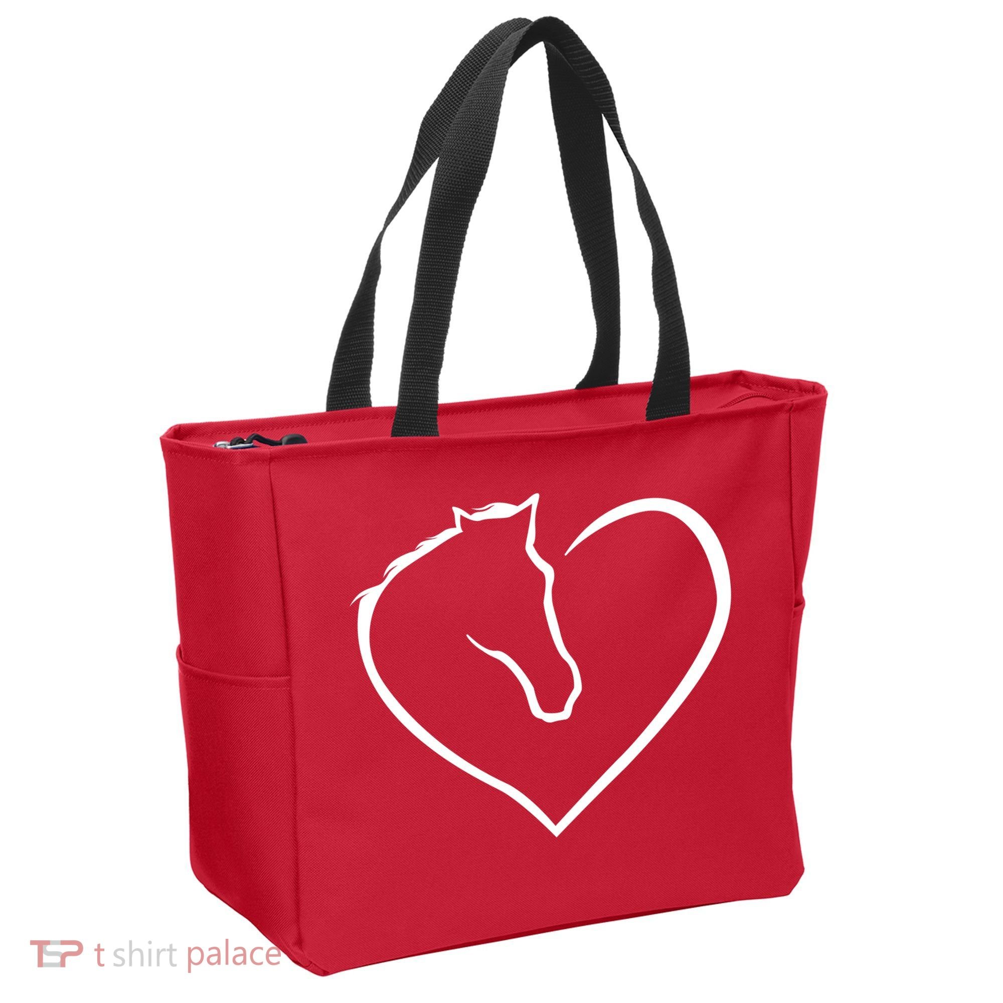 Horse Heart Logo Tote Bag