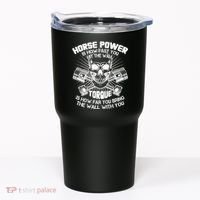 Horse Power Torque Skull Tumbler thumb 0