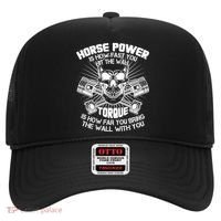 Horse Power Torque Skull Hat thumb 0