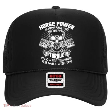 Horse Power Torque Skull Hat