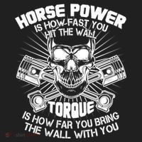 Horse Power Torque Skull Hat thumb 2