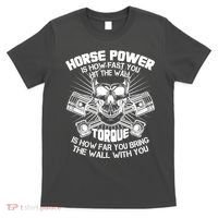 Horse Power Torque Skull T-Shirt thumb 0