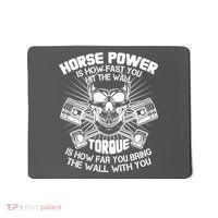 Horse Power Torque Skull Mousepad thumb 0