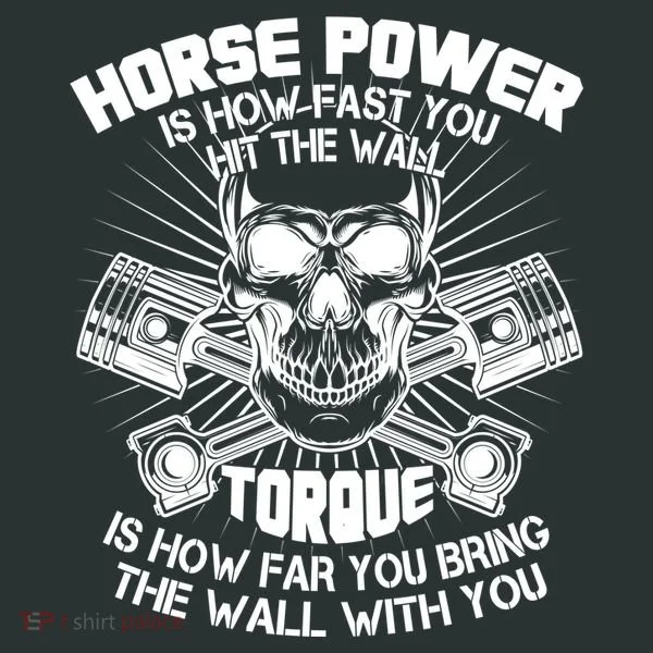 Horse Power Torque Skull Toddler T-Shirt