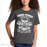 Horse Power Torque Skull Kids T-Shirt thumb 2