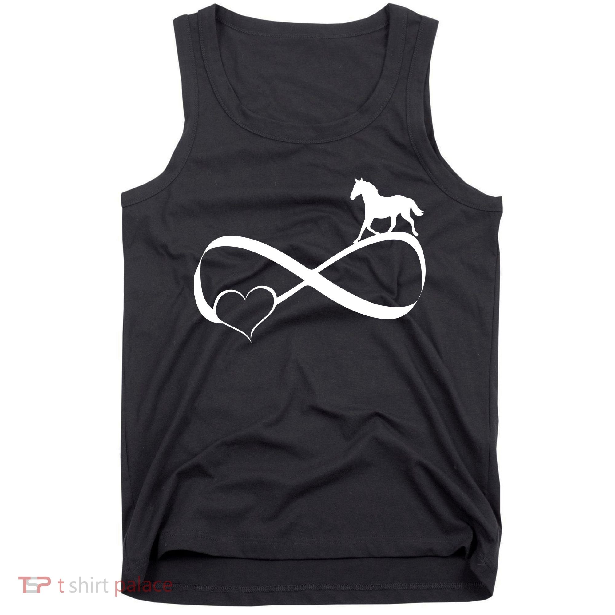 Horse Ribbon Of Love Tank Top
