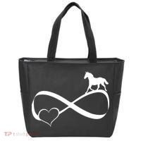 Horse Ribbon Of Love Tote Bag thumb 0