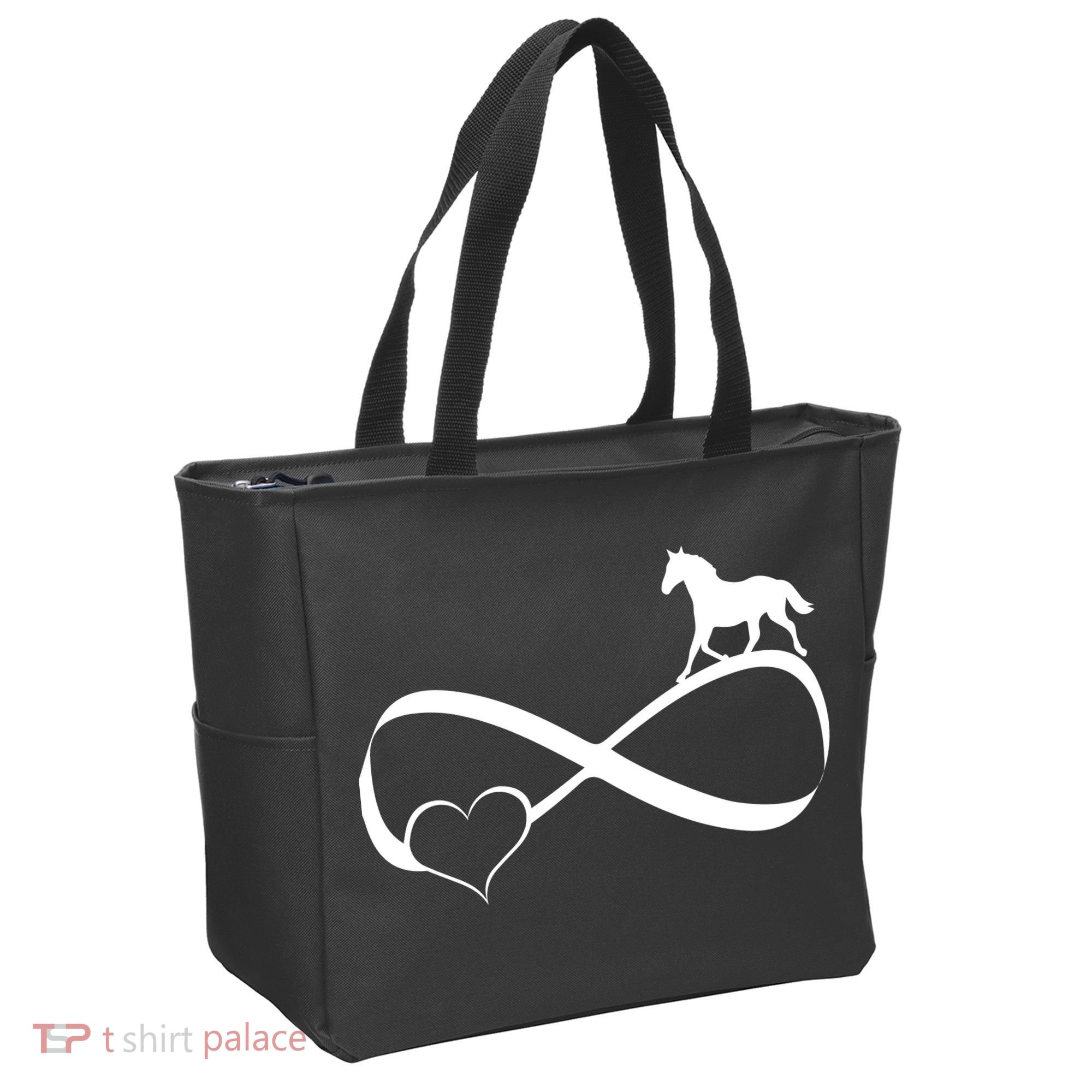 Horse Ribbon Of Love Tote Bag