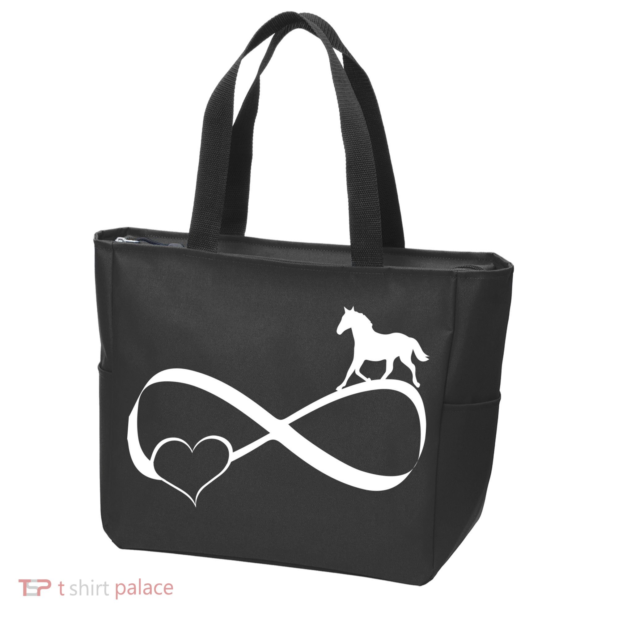 Horse Ribbon Of Love Tote Bag