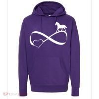 Horse Ribbon Of Love Hoodie thumb 0